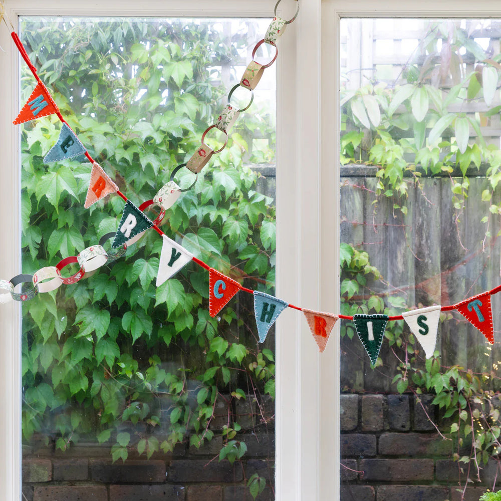 Folklore Felt Bunting - Bright