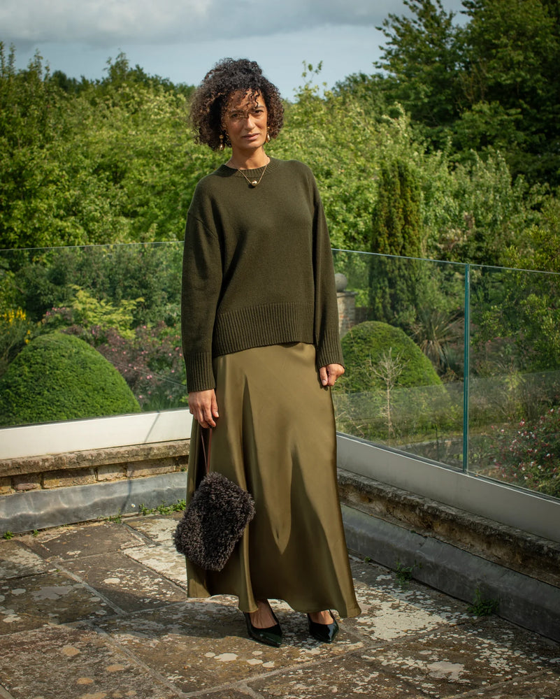 Pouch Bag - Curly Pebble - Cocoa