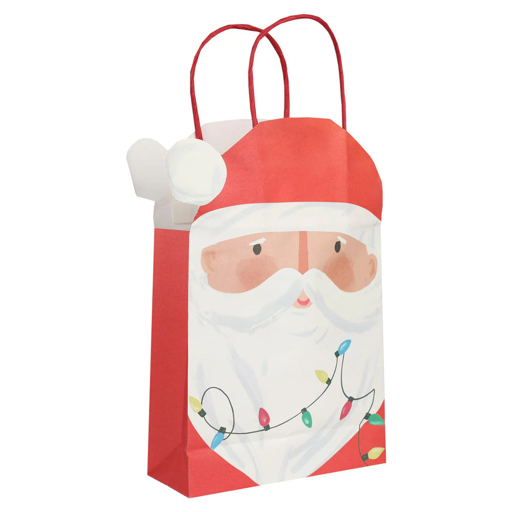 Fun Guy Santa Gift Bag - Pack of 8