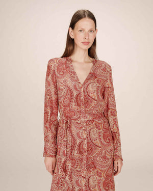 Source Dress - Terracotta