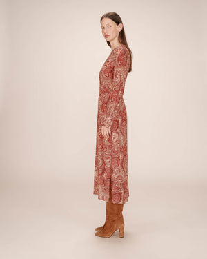 Source Dress - Terracotta