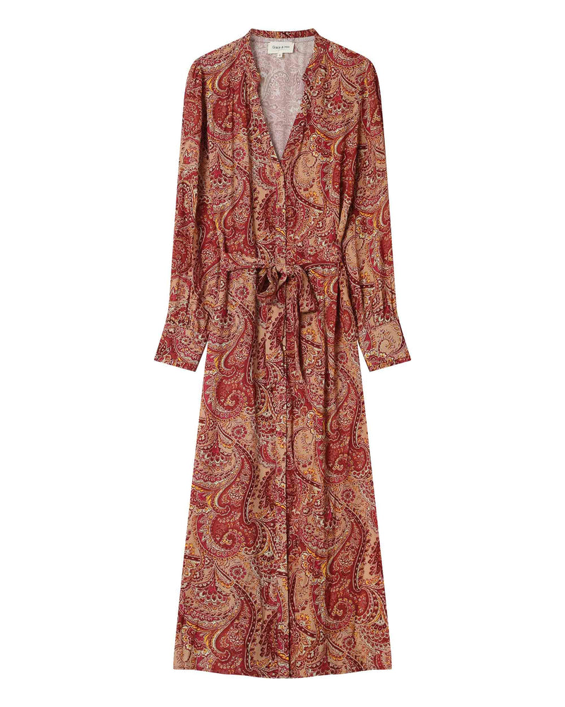Source Dress - Terracotta