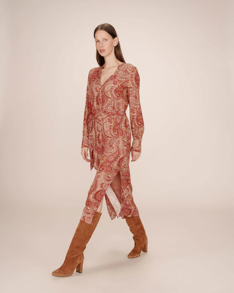 Source Dress - Terracotta