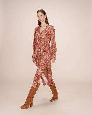 Source Dress - Terracotta