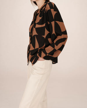 Sorpresa Blouse - Chocolate