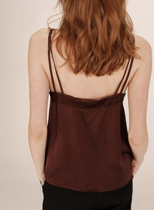 Trefle Camisole - Chocolate