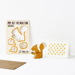 Squirrel Pop-Out Card