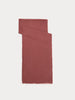 'Dobby Wool' Scarf - Chestnut