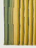Broken Stripes Organic Cotton Scarf - Light Yellow