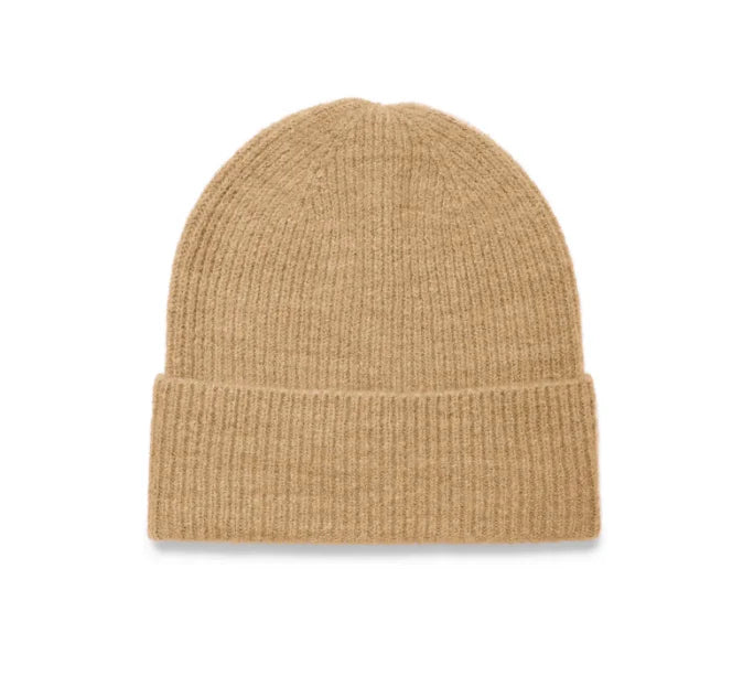 Ivo Knitted Beanie Hat - Travertine