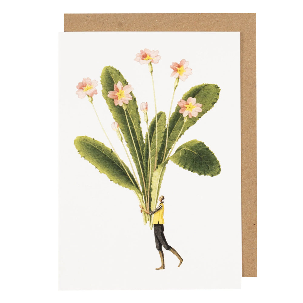 Spring Flowers Card - Primrose