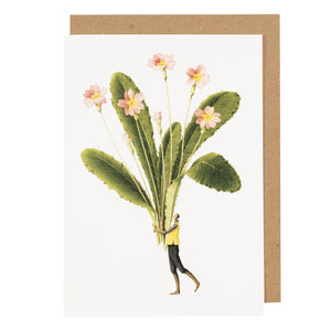 Spring Flowers Card - Primrose