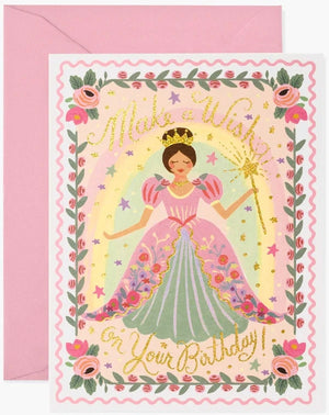 Princess Birthday Card