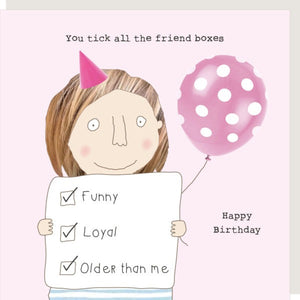 Rosie Made A Thing Card