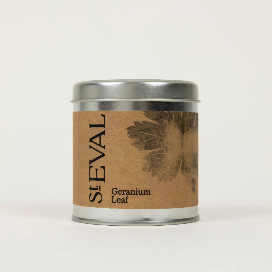 Geranium Scented Tin Candle