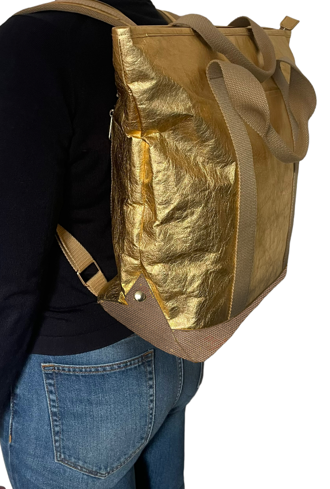 Gold Backpack