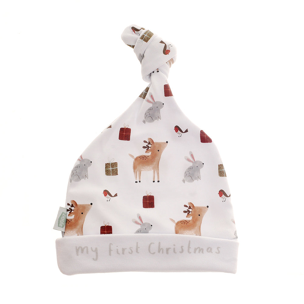 My First Christmas Baby Hat