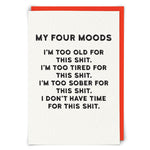Four Moods Card