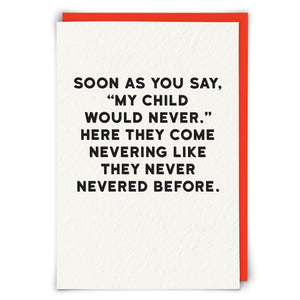 Never Card