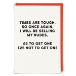 Nudes Card