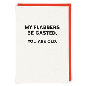 Flabbers Card