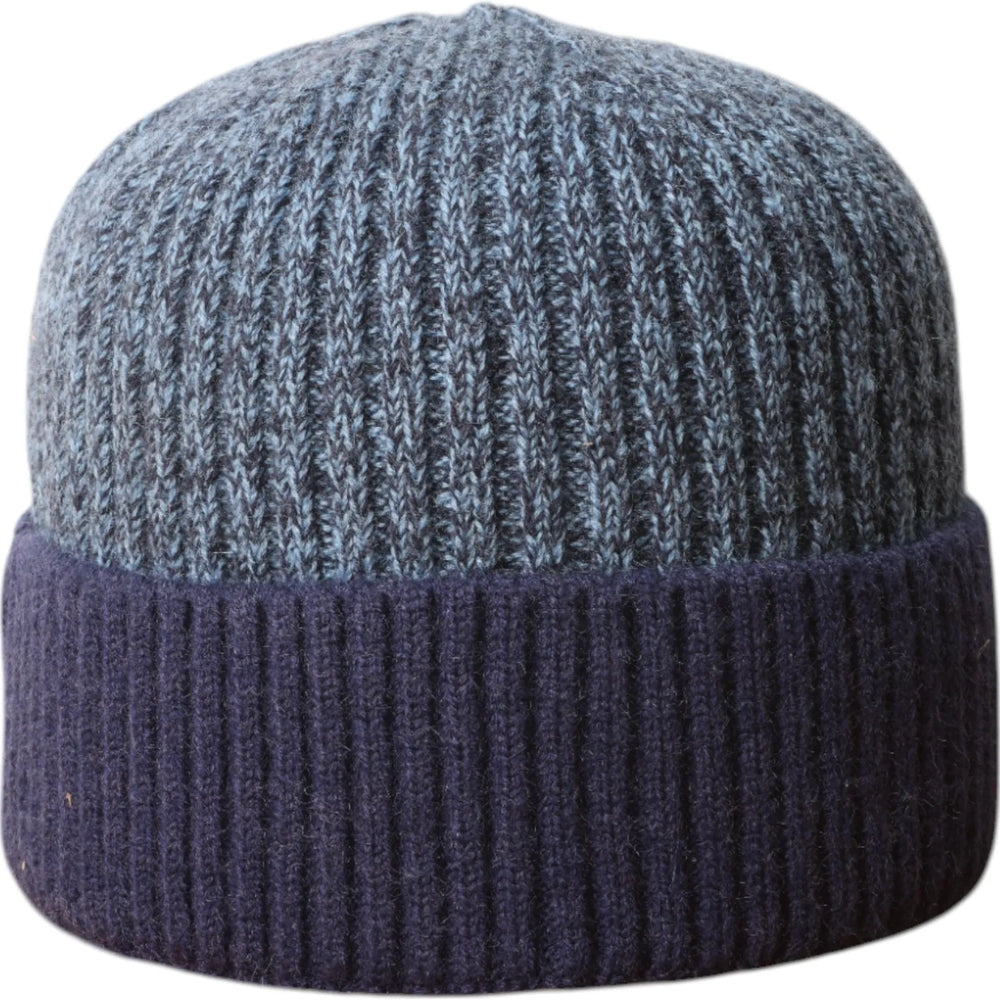 Blue Unisex Beanie Hat