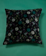 Velvet Cushion - Square - Sintra Black (HOU007)