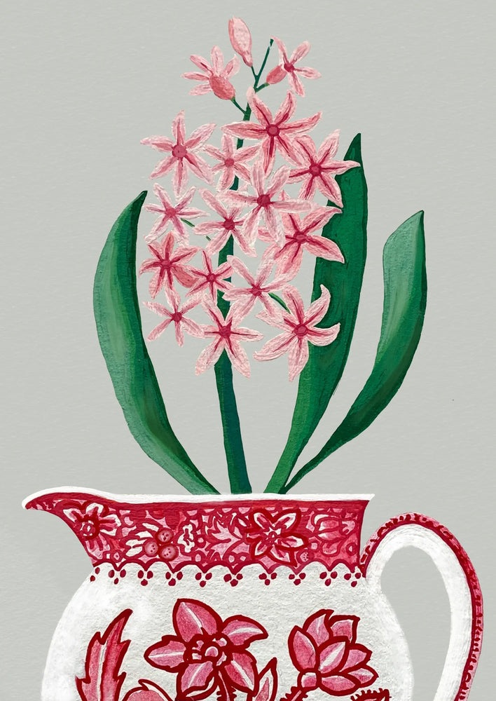 Hyacinth in a Hellebore Jug Card