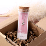 'A Tiny Little Miracle' Necklace - Silver Feet