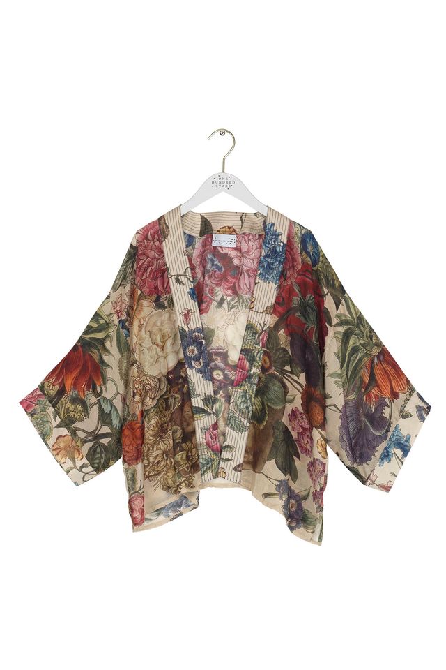 Primula Kimono in Stone