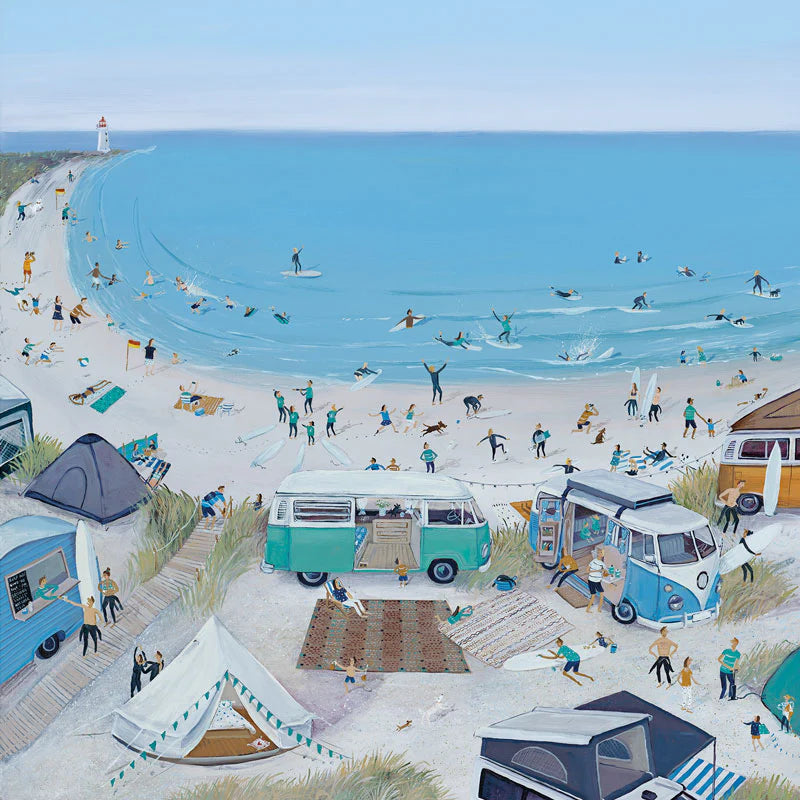 Surf's Up Greetings Card