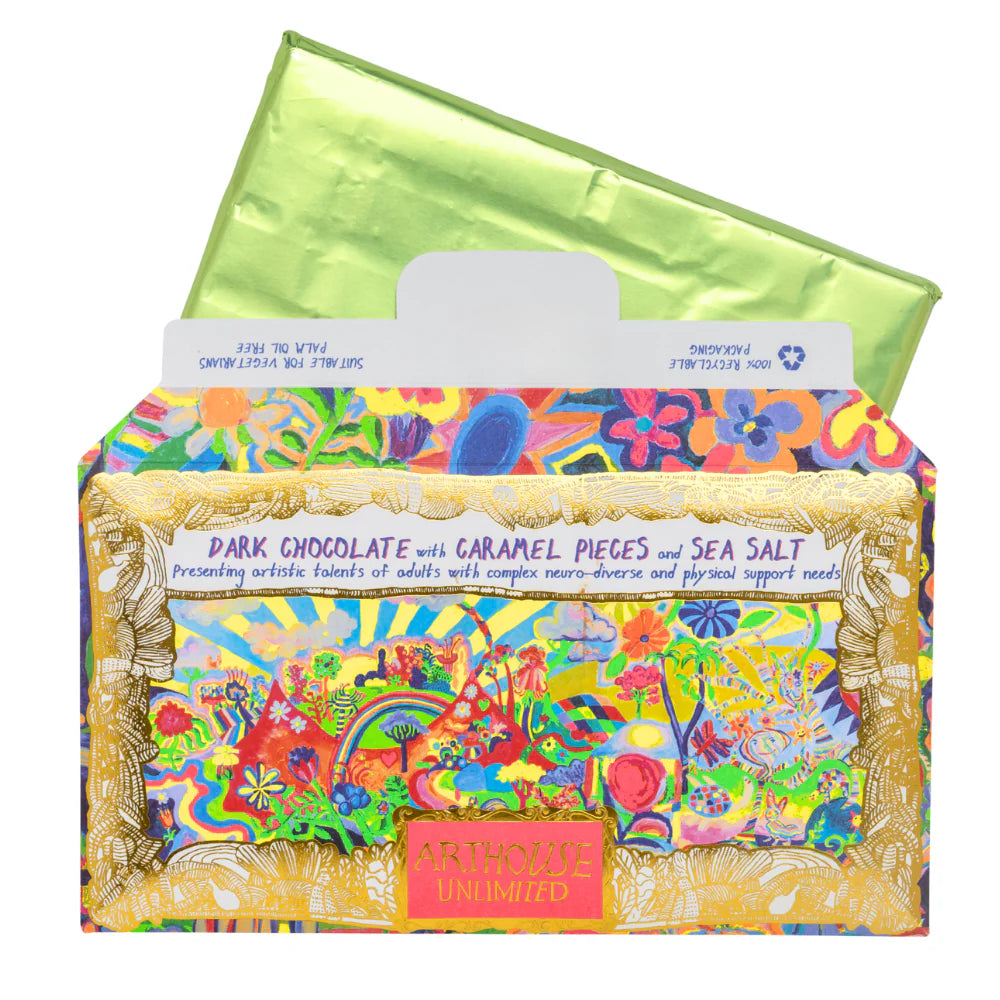 Joy Revolution Dark Chocolate With Caramel and Sea Salt