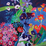 Seaside Flowers Greetings Card