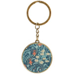 Metal Keyring - Walter Crane, Meadow Flowers