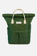Khaki Green Backpack Bag - Eco - Medium