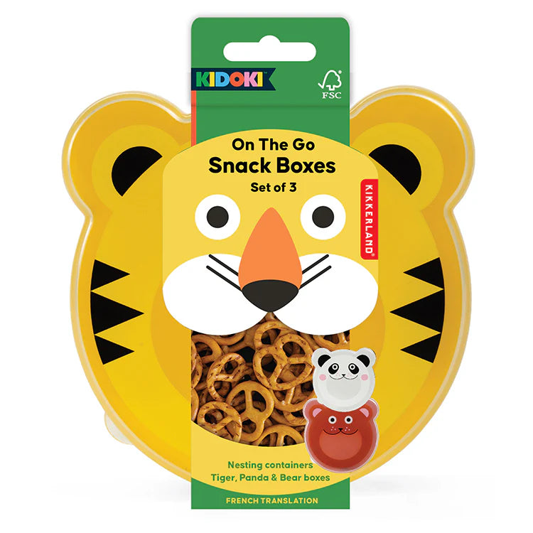 On The Go Snack Boxes - Set of 3