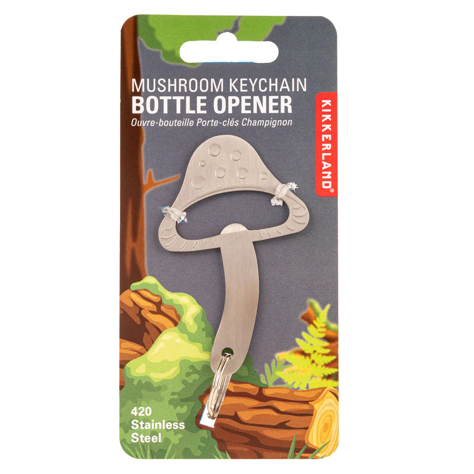Mushroom Key Chain Bottle Opener