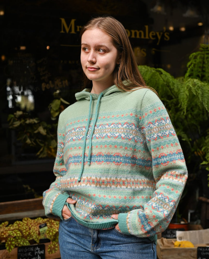 Kinross Hoody Sweater - Opal