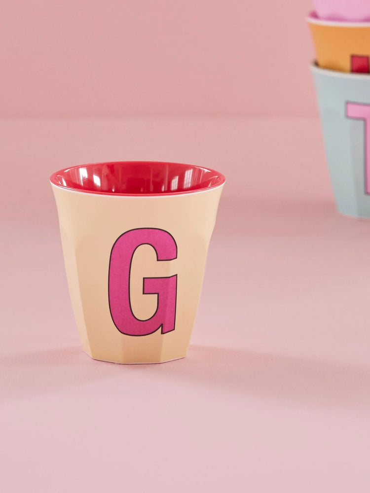 Alphabet Melamine Cup - G