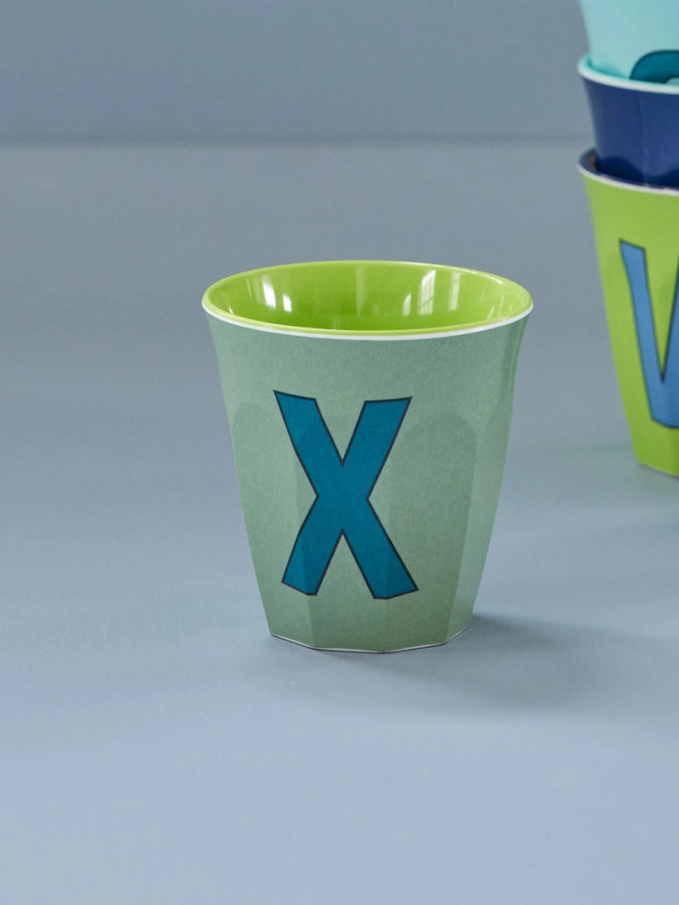 Alphabet Melamine Cup X