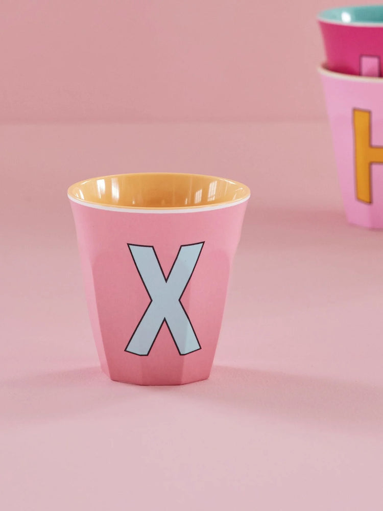 Alphabet Melamine Cup X