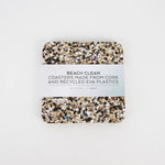 Beach Clean Square Coaster Set of 4 - Recycled