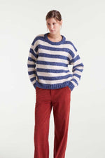 Striped Jumper - Blue