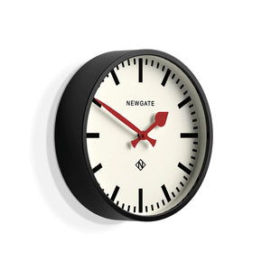 The Luggage Station Wall Clock - Black