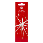 Luxe Mini Red Sparklers - 20 Pack