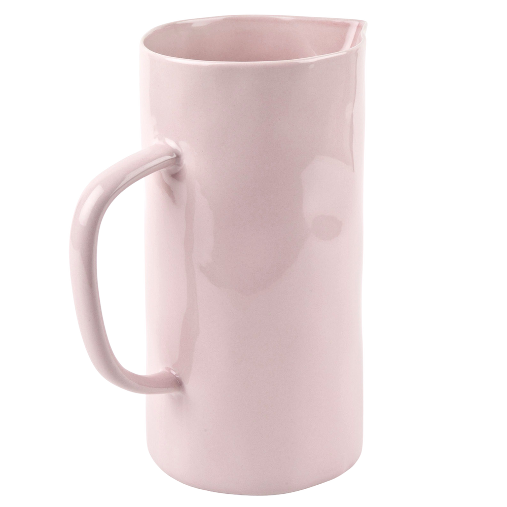 Pale Pink Medium Ceramic Jug