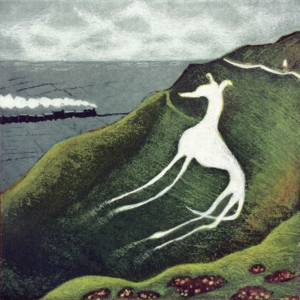 Eric Ravilious' Dog Greetings Card