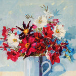 Autumn Flowers Greetings Card