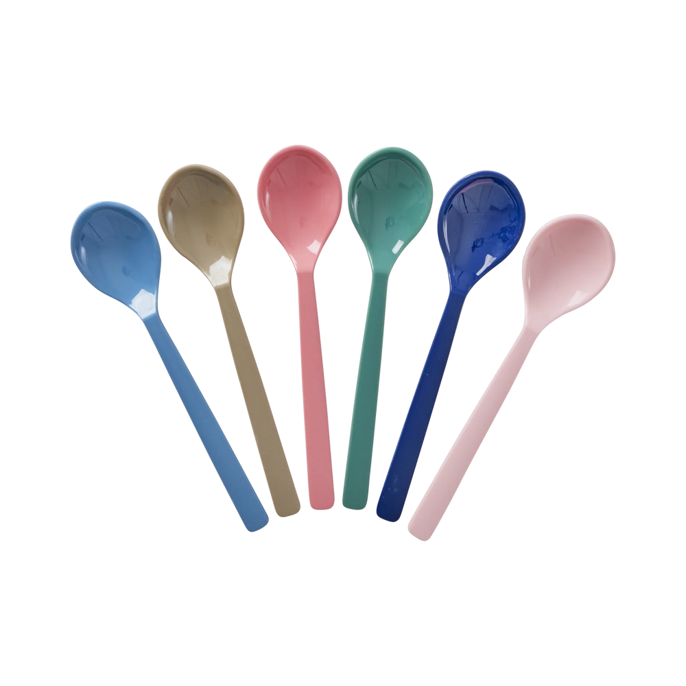 Assorted Melamine Spoons - Set of 6