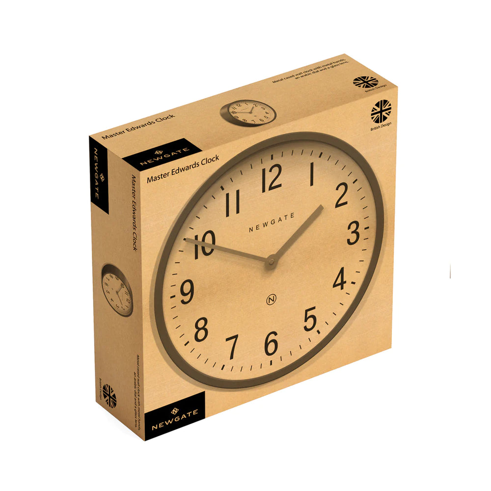 Master Edwards Wall Clock - Grey